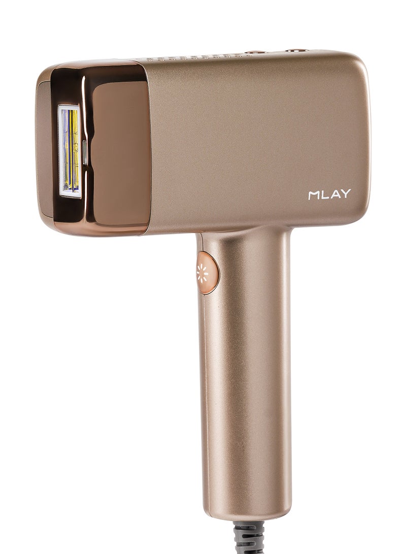 MLAY T14 Pro Gold With Smart AI Skin Sensor | ICE Cooling Touch | Replaceable Lamp Heads | FDA, ISO & NILES Certified | 24-Month Warranty | Ultra-Fast & Painless - Image 2