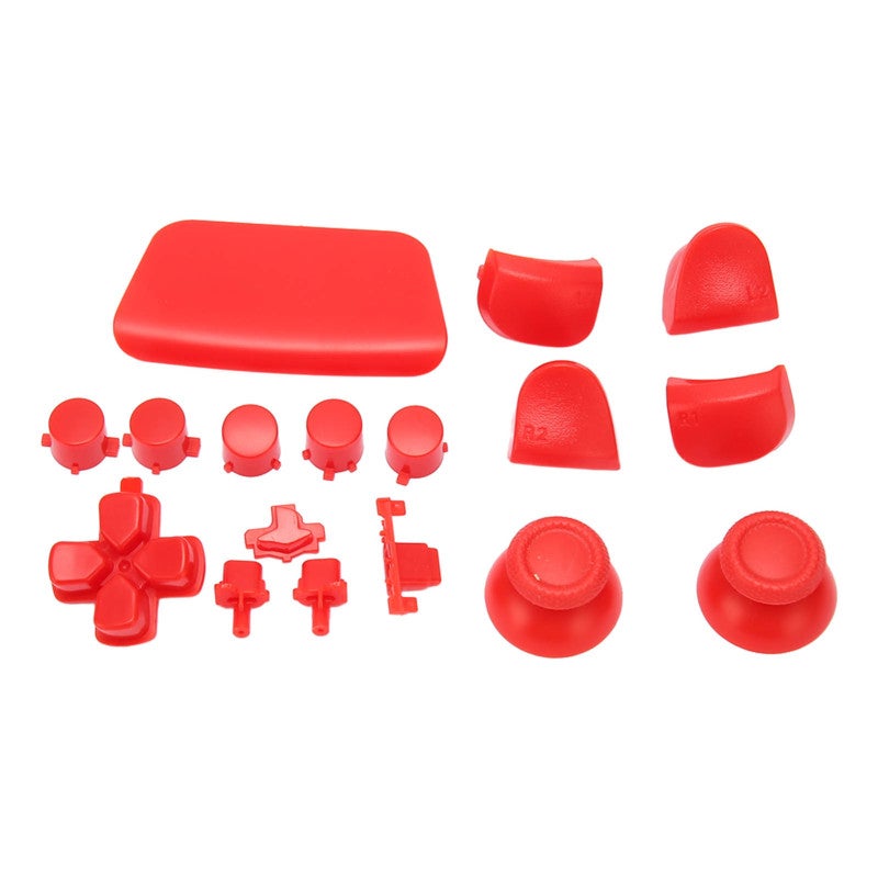 PS5 Controller Replacement Buttons 16 In 1 Multifunctional Gamepad Accessory - Precise Operation Red For Personalized Gaming - Image 4
