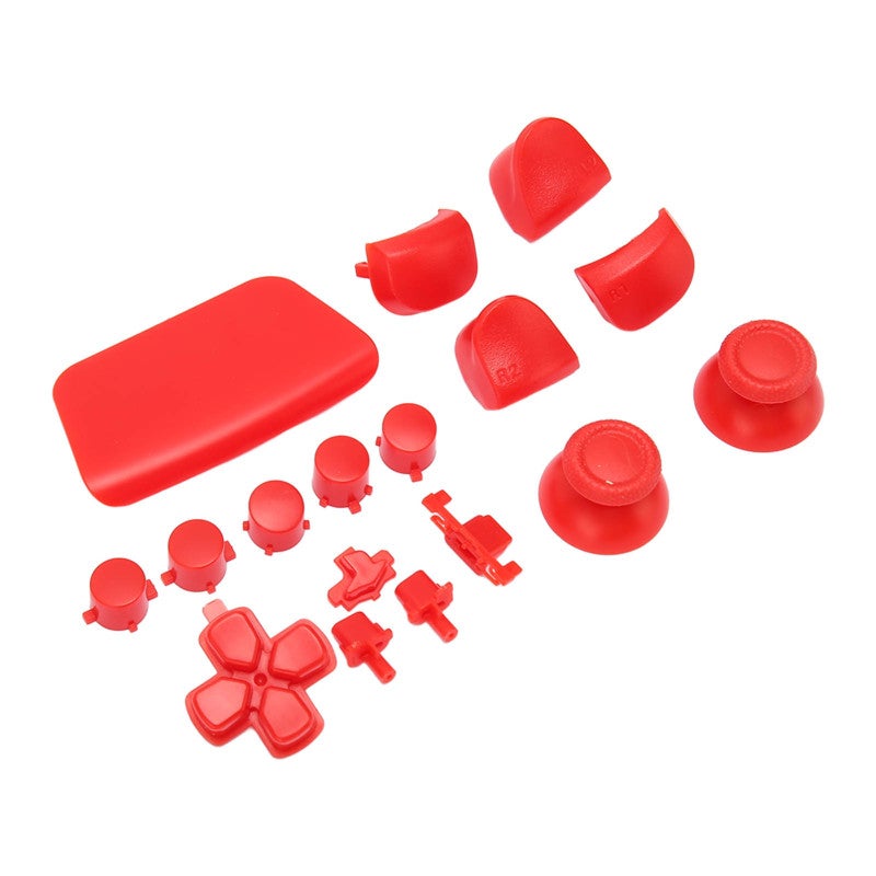 PS5 Controller Replacement Buttons 16 In 1 Multifunctional Gamepad Accessory - Precise Operation Red For Personalized Gaming - Image 3