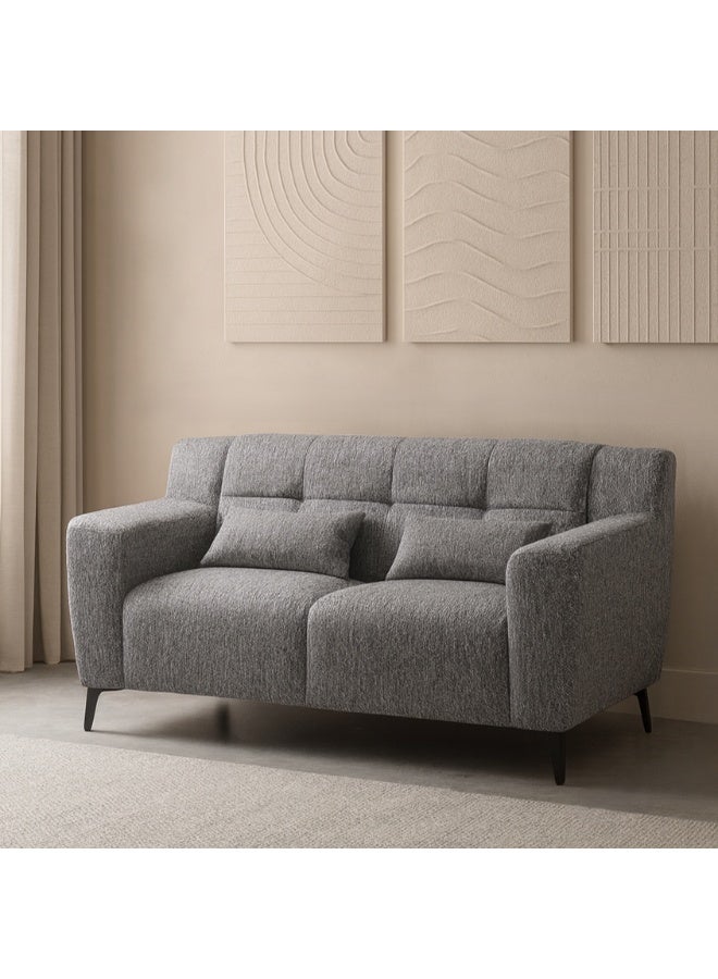 Baytonia Lemons Double Sofa - Grey - Image 1