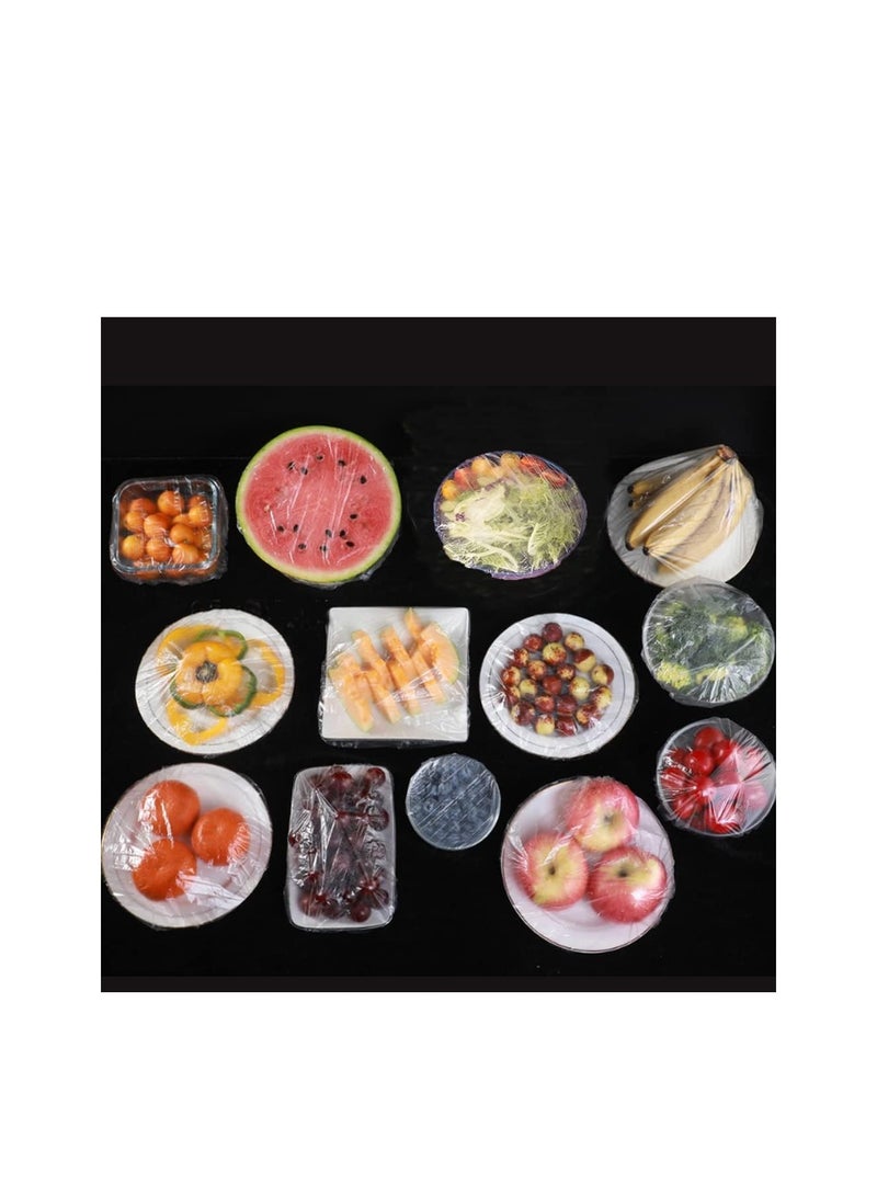 أكياس حفظ الطعام البلاستيكية المرنة – أكياس تغليف طعام شفافة من مادة PE – لحفظ الفواكه والخضروات وبقايا الطعام – قابلة لإعادة الاستخدام - Image 2