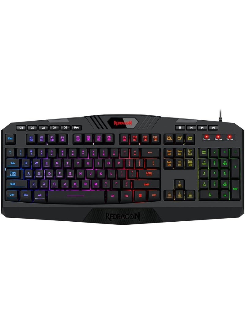 Redragon K503RGB-1 Harpe RGB Backlit Gaming Keyboard - Image 1