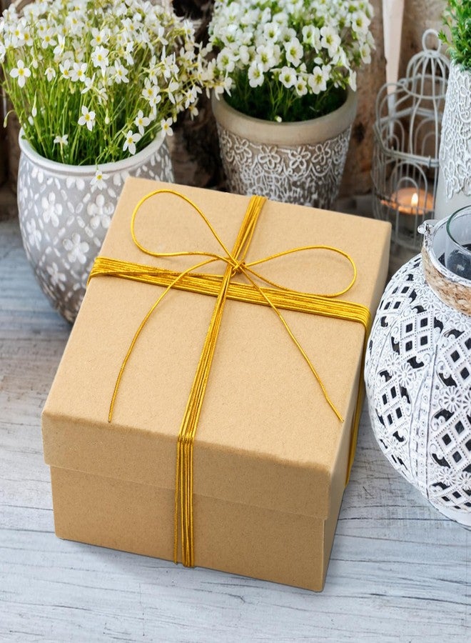 KINGLAKE Gold Elastic Cord, 110 Yards x 1MM Metallic Stretch Cord Ribbon for Bracelets, Gift Wrapping, Crafts, Ornaments Hanging, Jewelry Making, Decorations - Image 4