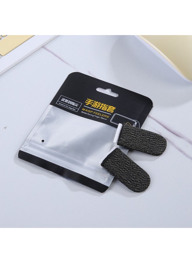 Running Volume Hand Game Finger Gloves Sweat-proof Touch Screen Breathable Applicable Chicken Eating Artifact King Walking Glory Advantage In Stock-Product Color:Carbon Fiber Finger Gloves (one Pair)  - Image 5