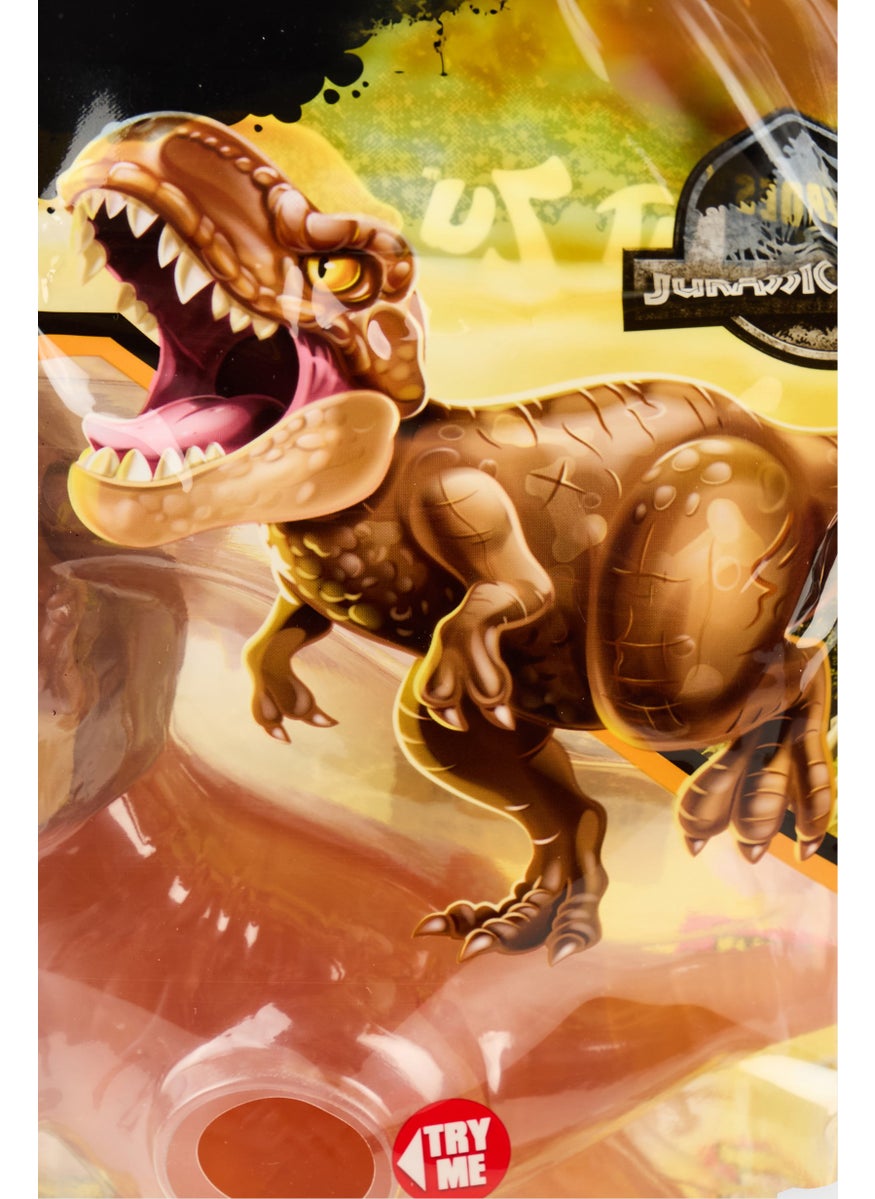 JURASSIC WORLD Heroes of Goo Jit Zu Jurassic World Large SupaGoo T Rex, Brown  - Image 3