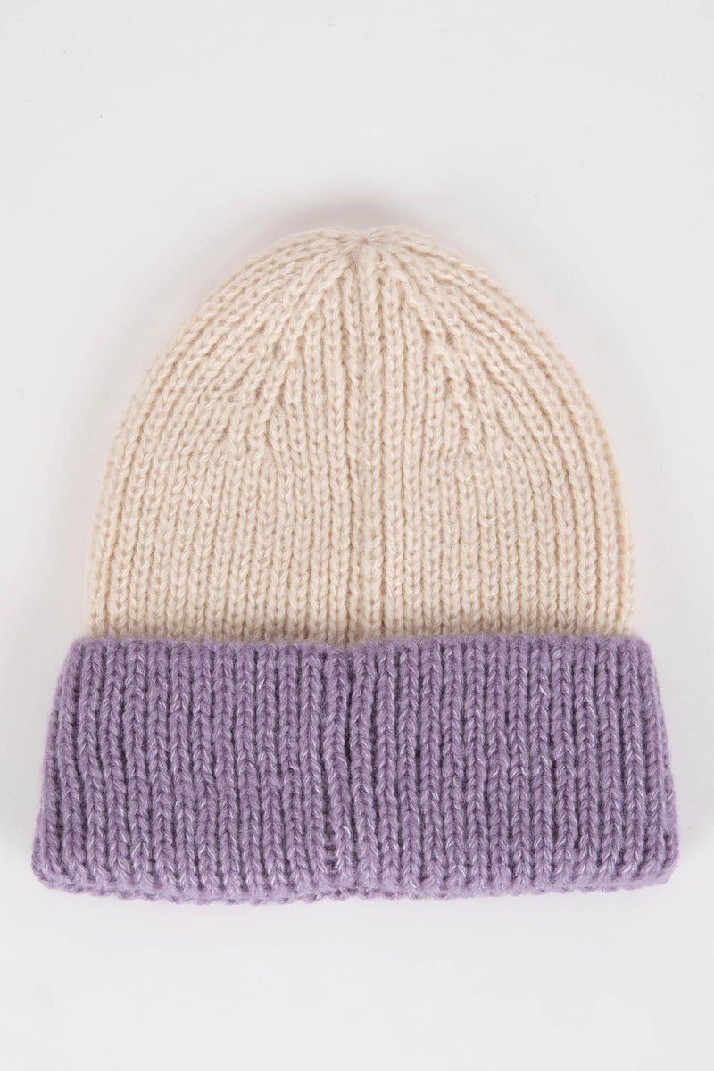 DeFacto Woman Woven Labeled Knitwear Beanie  - Image 5