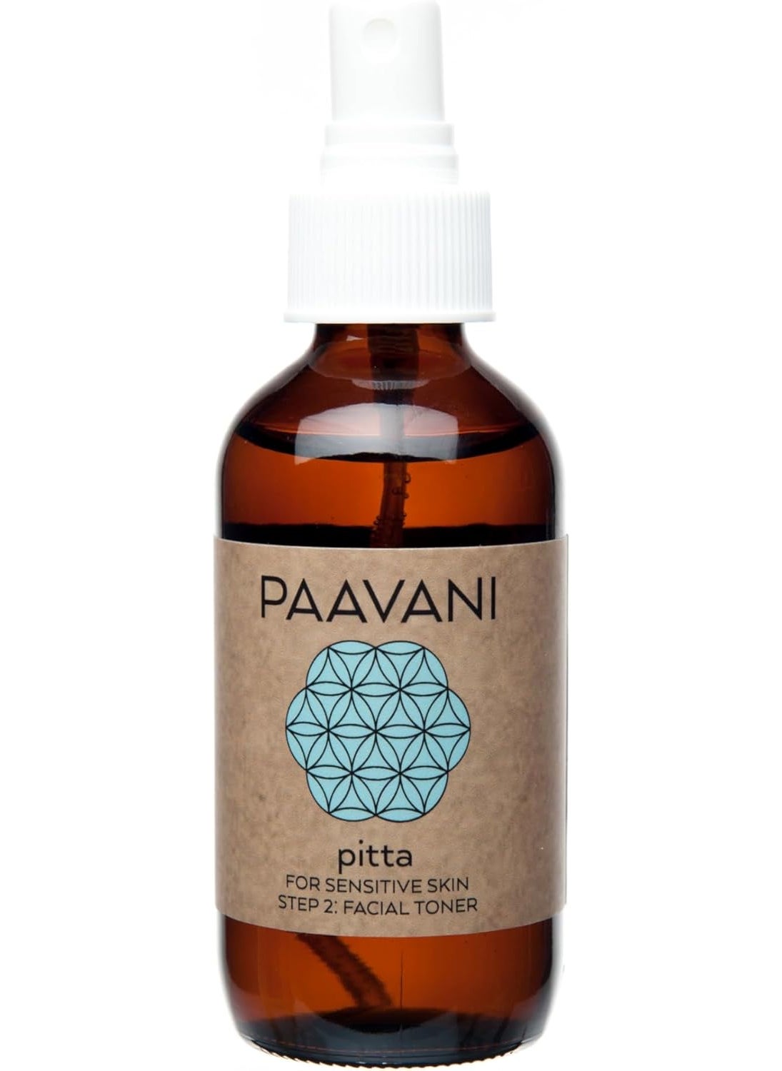 PAAVANI PAAVANI Ayurveda Pitta Toner  Made in USA  Ayurvedic Skincare Sensitive Skin  100 Organic 4 oz 