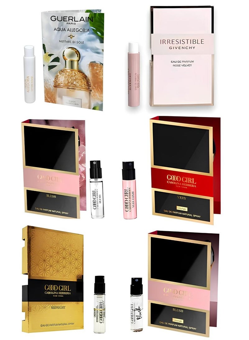 Classic Perfume Sets Set of 6 Pieces