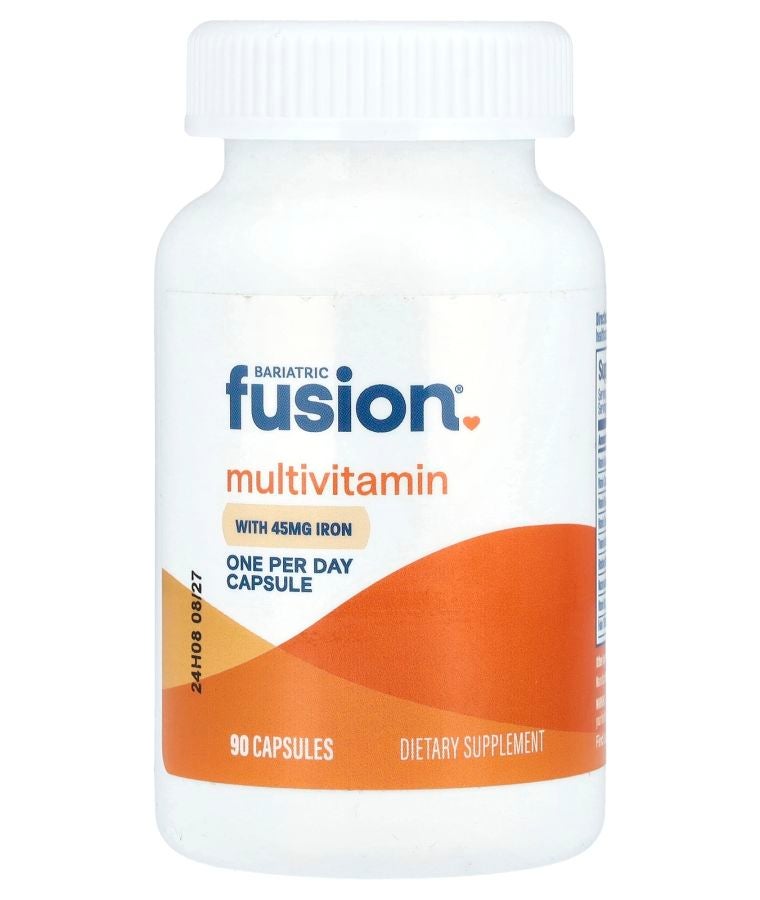 Bariatric Fusion فيتامينات متعددة مع الحديد 90 كبسولة