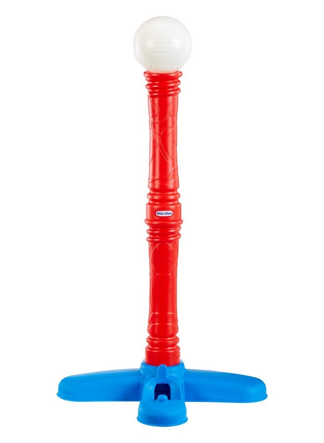 little tikes - Little Tikes T-Ball Set, Red, 5 Balls, for Toddlers Ages 18+ Months - Amazon Exclusive - Image 1