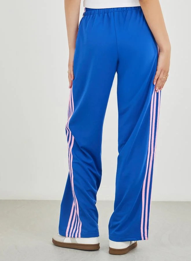 Take Two Take Two Side Stripe Loose Fit Joggers with Drawstring