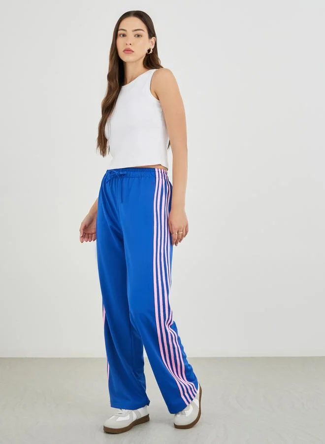 Take Two Take Two Side Stripe Loose Fit Joggers with Drawstring