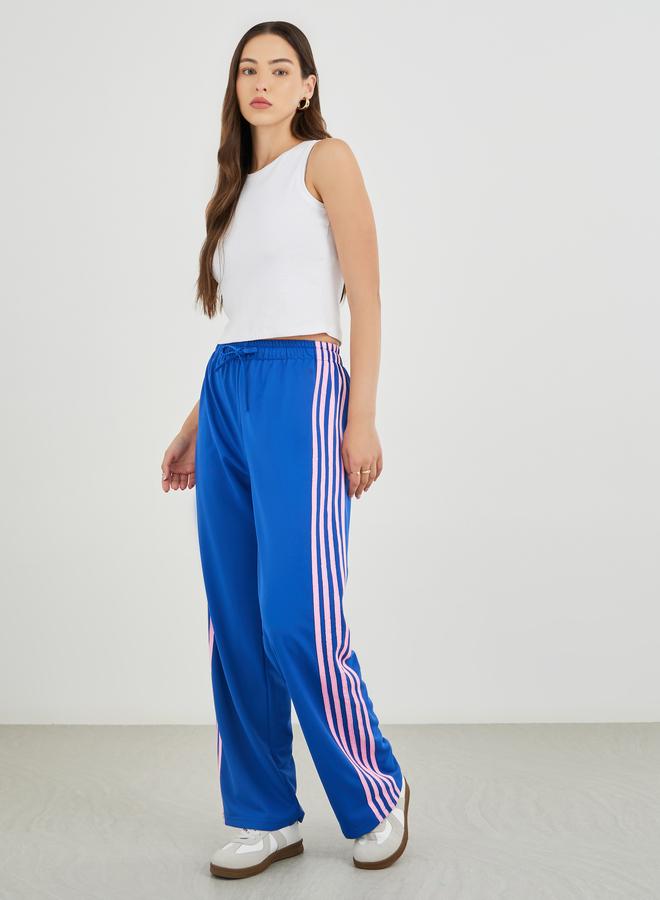 Take Two Side Stripe Loose Fit Joggers with Drawstring - Image 1