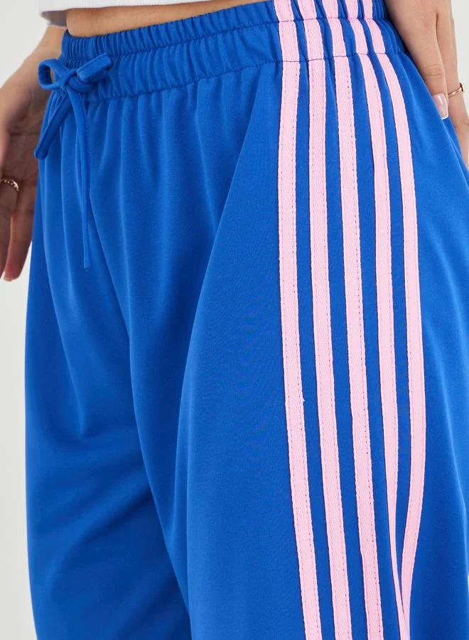 Take Two Take Two Side Stripe Loose Fit Joggers with Drawstring