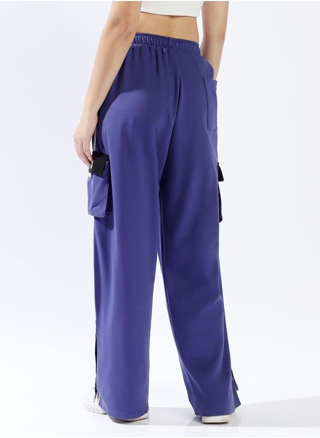 Hubberholme Women Relaxed Fit Pure Cotton Cargos Tracks  - Image 5