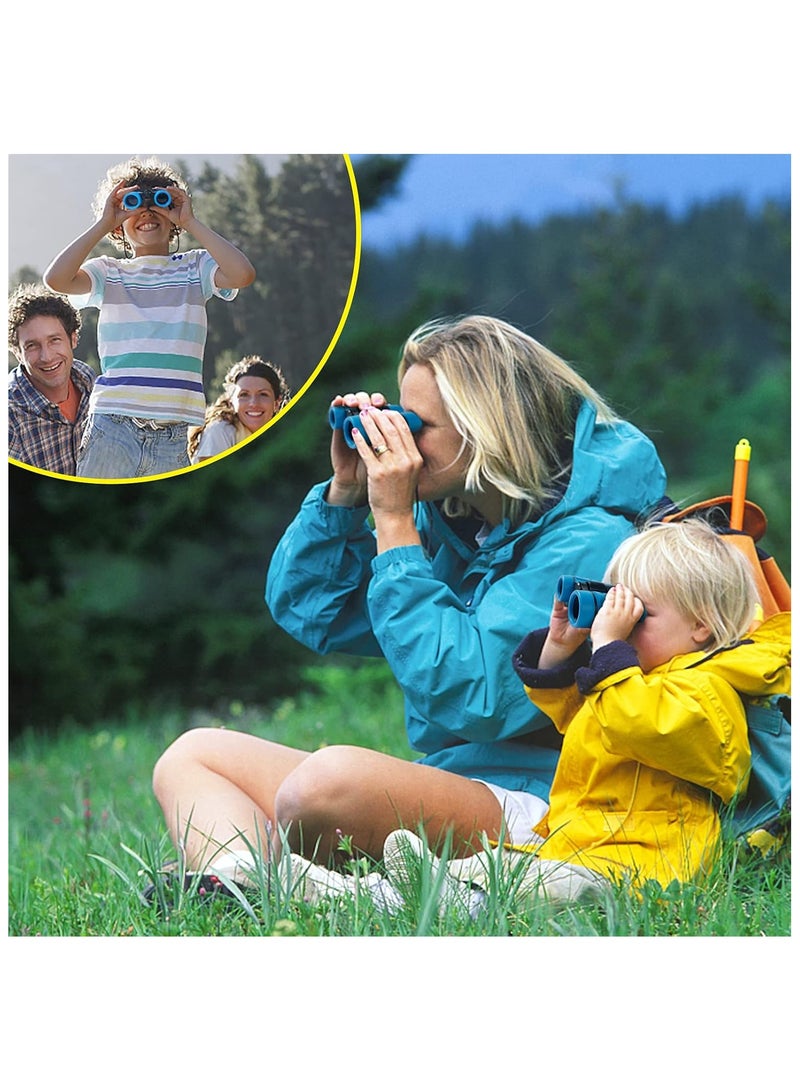 Binoculars for Kids Toys Gifts for Age 3, 4, 5, 6, 7, 8, 9, 10+ Years Old Boys Girls Kids Telescope Outdoor Toys for Sports and Outside Play, Bird Watching, Birthday Presents(Blue)  - Image 4
