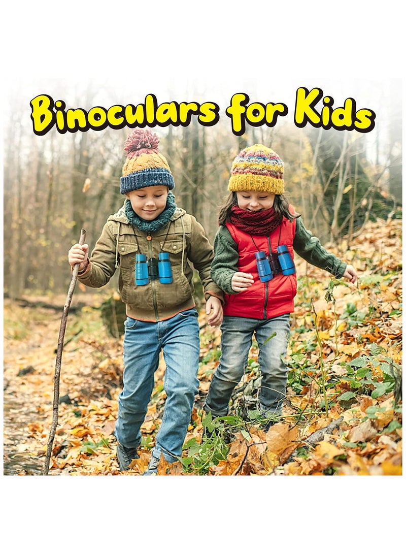 Binoculars for Kids Toys Gifts for Age 3, 4, 5, 6, 7, 8, 9, 10+ Years Old Boys Girls Kids Telescope Outdoor Toys for Sports and Outside Play, Bird Watching, Birthday Presents(Blue)  - Image 5