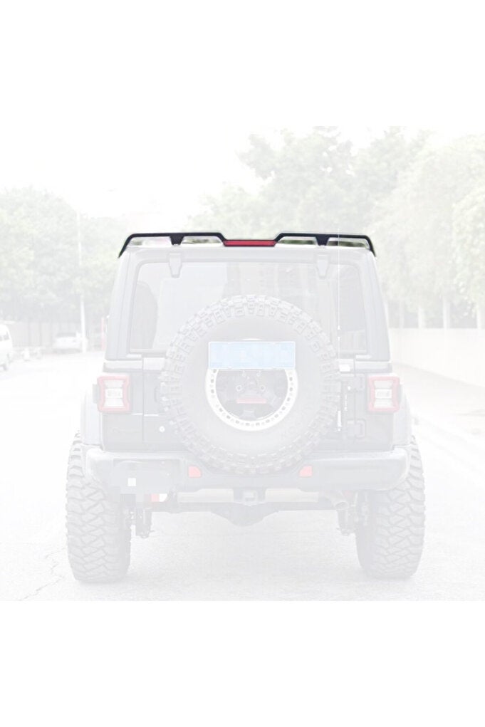 rayihni Jeep Wrangler JL 18-24 Extreme Rear Spoiler With LED Lights - Image 4