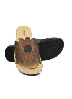 aerosoft AEROSOFT C2001 LADIES BROWN SLIPPERS  - Image 4