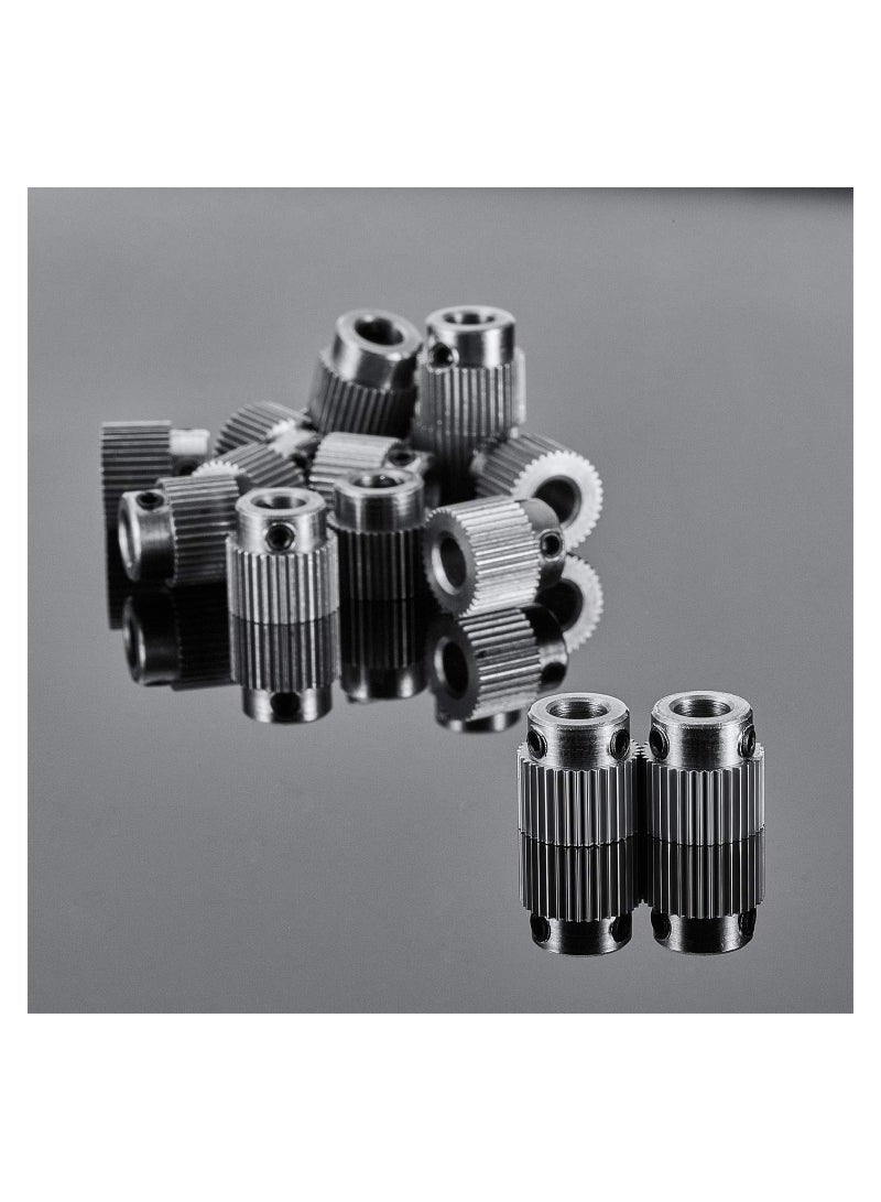 KASTWAVE Extruder Wheel Gear, 15 Pieces Stainless Steel 3D Printer Parts Drive 36 Teeth Gear, Drive Gear for CR-10, CR-10S, S4, S5, Ender 3, Ender 3 Pro - Image 4
