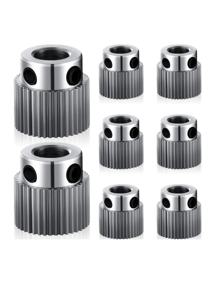 KASTWAVE Extruder Wheel Gear, 15 Pieces Stainless Steel 3D Printer Parts Drive 36 Teeth Gear, Drive Gear for CR-10, CR-10S, S4, S5, Ender 3, Ender 3 Pro - Image 1