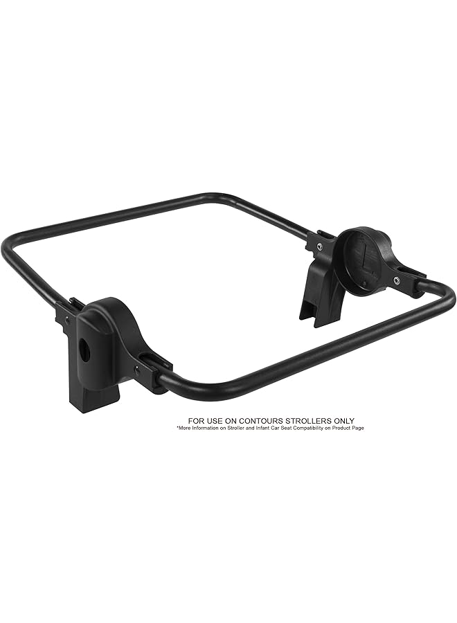 Contours Tandem Chicco Keyfit Car Seat Adapter Black Pack Of 1 - Image 2