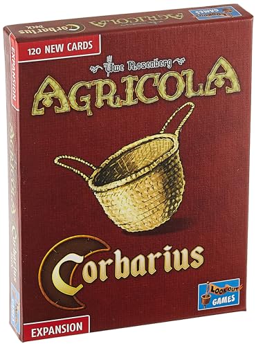 Lookout Agricola Revised Edition Corbarius Deck Expansion Strategy Game Farming Game for Adults and Teens Advanced Board Game Ages 12 14 Players Avg Playtime 90 Mins Made by Lookout Games - Image 1