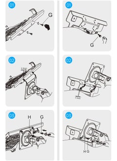 Generic Laptop Mount Tray Laptop Arm Stand Ventilated Laptop Tray Expandable Clamp for 10 to 17 Inch Laptops  - Image 4