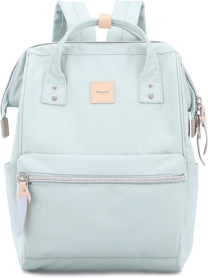 هيماواري حقيبة ظهر هيمواري للكمبيوتر المحمول، حقيبة سفر مع منفذ شحن USB، حقيبة حفاضات كبيرة، حقيبة طبيب، حقيبة مدرسية للنساء والرجال - Image 1