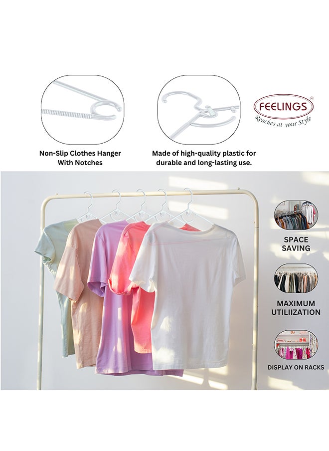 Feelings Feelings Hanger Plst. Arch White 12 Pcs Set  - Image 4