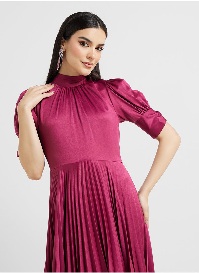 Closet London - Pleated Dress - Image 1