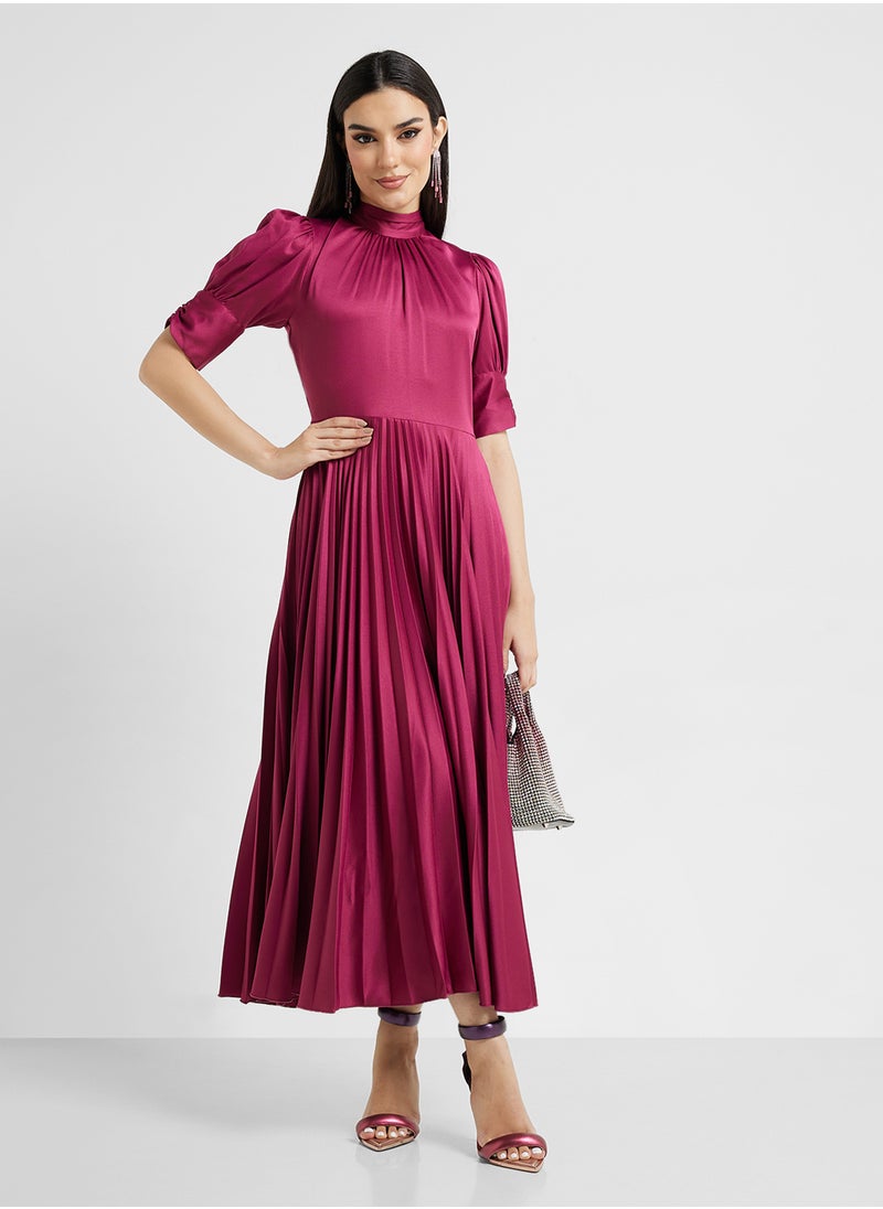 Closet London - Pleated Dress - Image 1