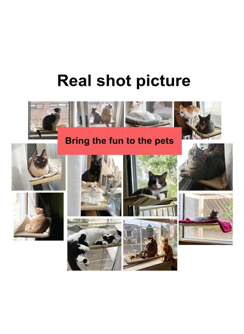 Cat Hammock Breathable Pet Window Sill Hanging Hammock
