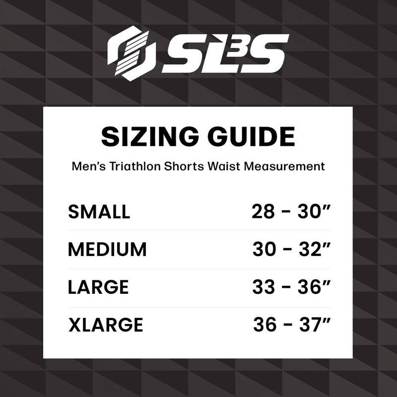 SLS3 Triathlon Shorts Mens – Tri Shorts Mens – 2 Pockets FRT – Designed by Athletes for Racing (Black, X-Large) - Image 4