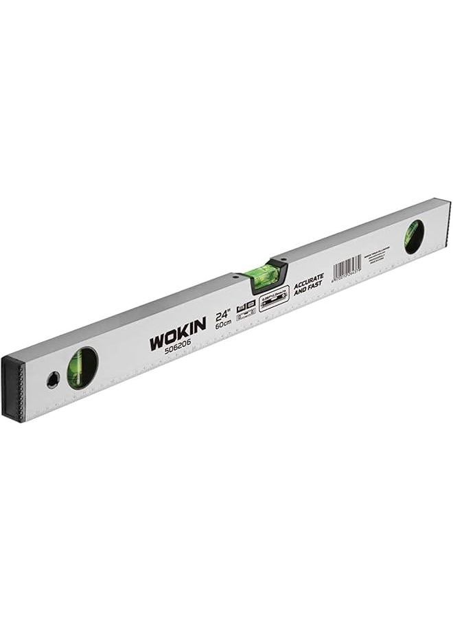 WOKIN Wokin Spirit Level With Magnetic 45Cm/18" Orange and Black 