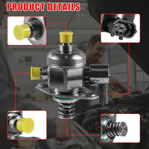 zaygyize High Pressure Fuel Pump Compatible with 2008-2017 for Chevy Camaro Traverse,for Cadillac CTS STS,for Buick Allure Enclave LaCrosse,for GMC Acadia Limited,for Saturn Outlook V6 3.6L 12626234 - Image 4