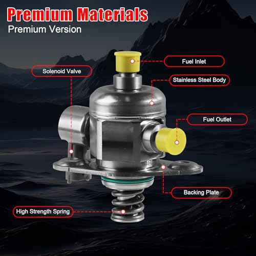 zaygyize High Pressure Fuel Pump Compatible with 2008-2017 for Chevy Camaro Traverse,for Cadillac CTS STS,for Buick Allure Enclave LaCrosse,for GMC Acadia Limited,for Saturn Outlook V6 3.6L 12626234 - Image 2