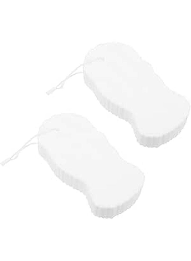 Soft Exfoliating Body Sponges 2 Pack Skin Friendly Bath Towels For Shower And Household Use - Image 1