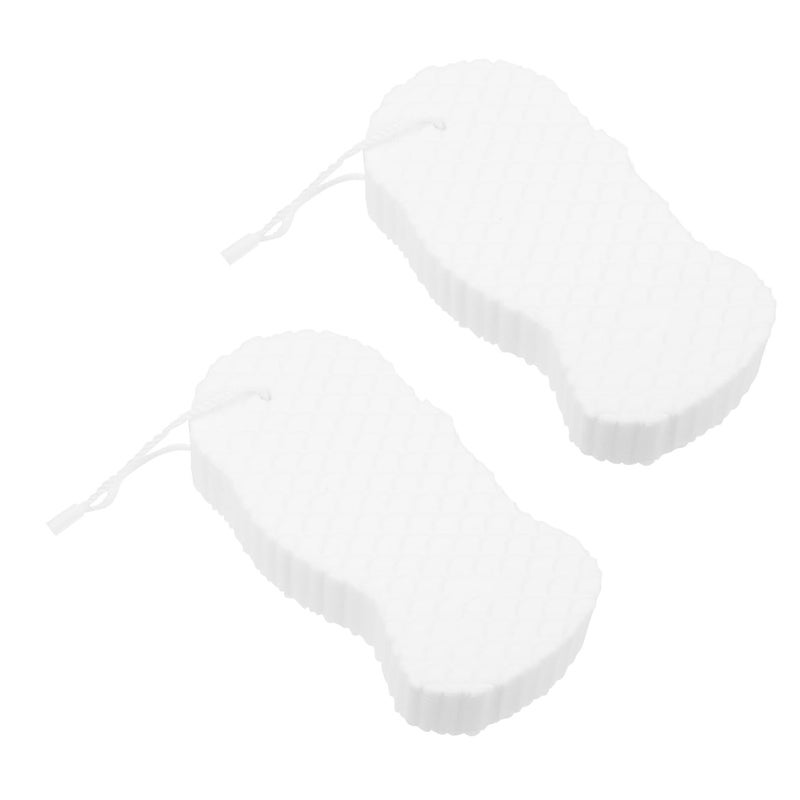 Soft Exfoliating Body Sponges 2 Pack Skin Friendly Bath Towels For Shower And Household Use - Image 2