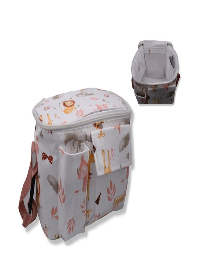 Large Capacity Diaper Bag With Bottle Bag 