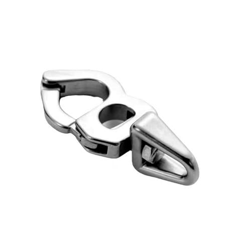 HAIWEN Marine 316 Stainless Steel Quick Release Snap Shackle360 Degree Rotation Sailing Rigging Fast Eye Snap Hook 2Pcs Length101mm4 - Image 3