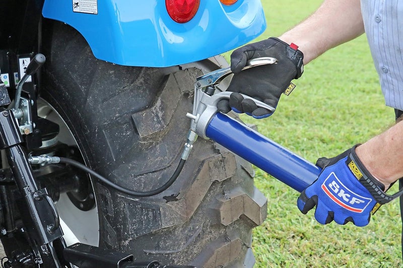 Lincoln 1134 Extra Heavy Duty Pistol Grip Grease Gun with 6 Inch Rigid Extension and 18 Inch Whip Hose - Image 5