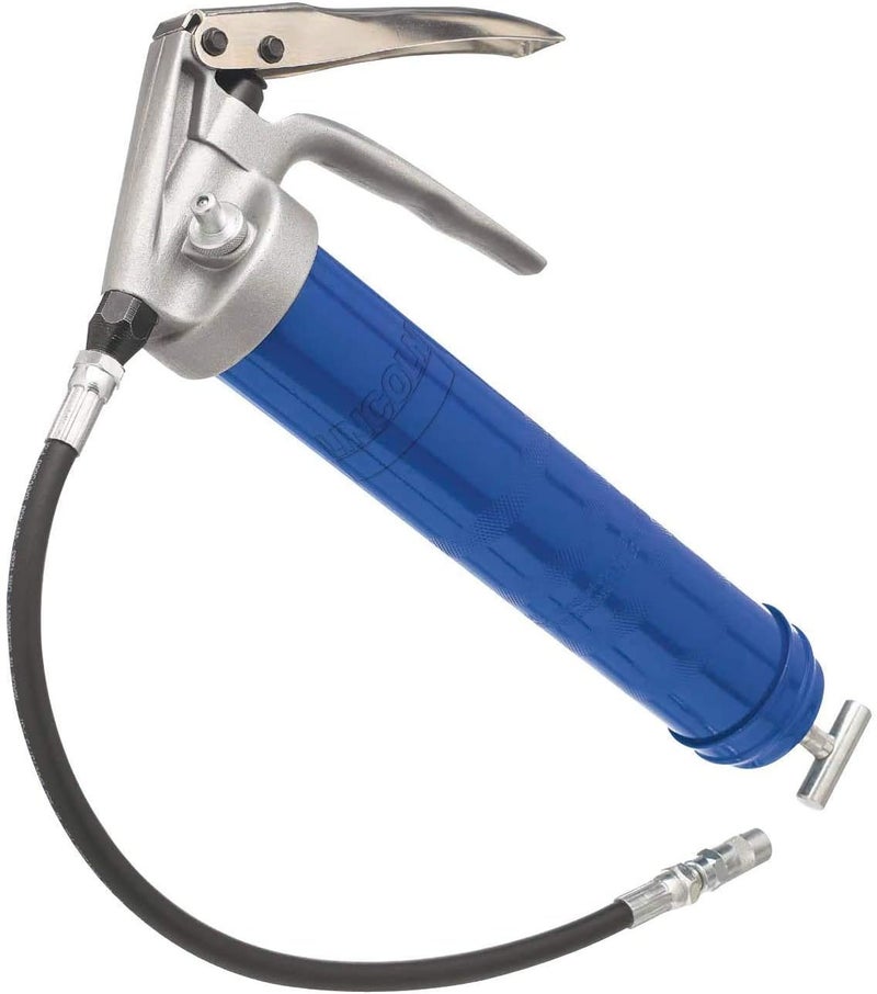 Lincoln 1134 Extra Heavy Duty Pistol Grip Grease Gun with 6 Inch Rigid Extension and 18 Inch Whip Hose - Image 2