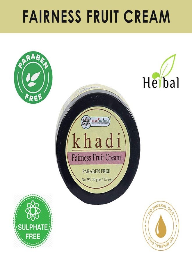 Khadi Rishikesh Herbal Fairness Fruit Cream -50 gm - Image 2