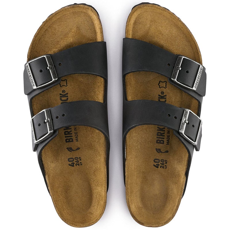 Birkenstock Unisex Arizona Soft Footbed Sandal,Black Birko-Flor,44 M EU - Image 3