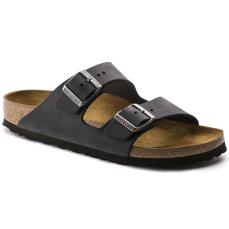 Birkenstock Unisex Arizona Soft Footbed Sandal,Black Birko-Flor,44 M EU - Image 1