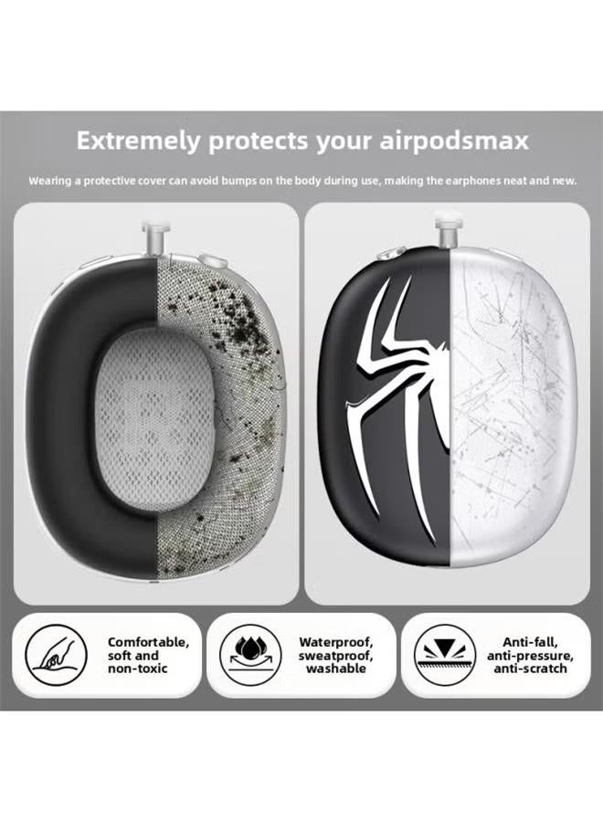 Suitable for airpodsmax headphone shell silicone three-piece set spider airpodsmax protective cover protective shell - Image 4