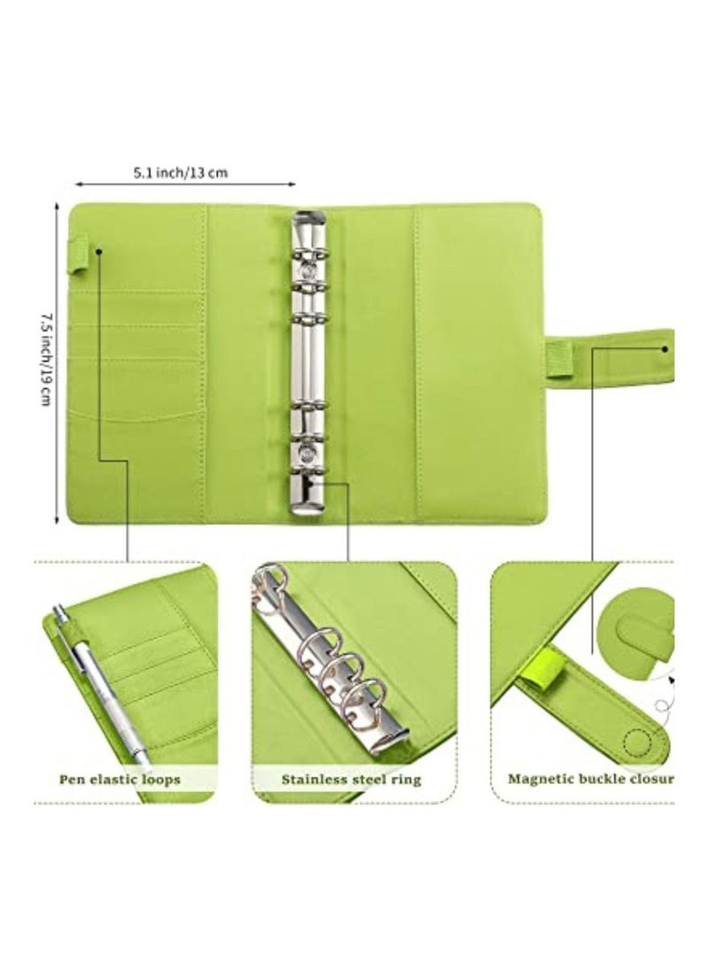 ZHANNEL - Money Binder Budget | Money Organizer Green - Image 1