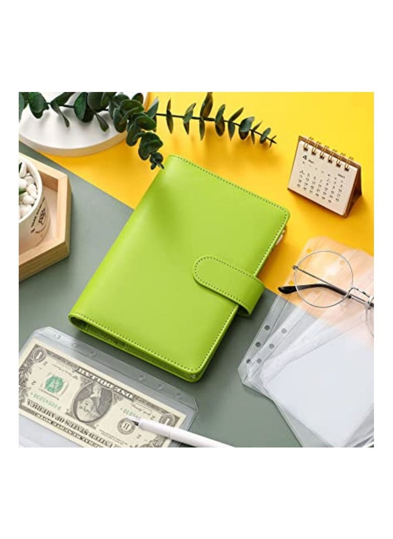ZHANNEL - Money Binder Budget | Money Organizer Green - Image 1