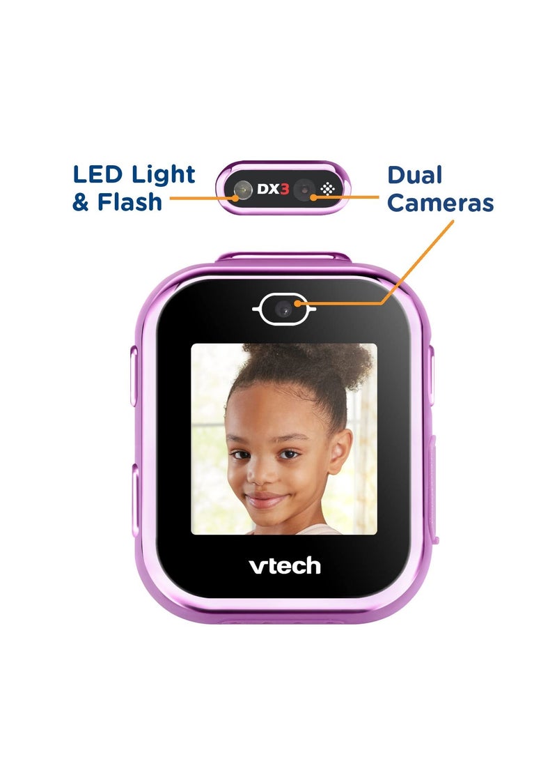 vtech VTech KidiZoom Smartwatch DX3, Purple  - Image 3